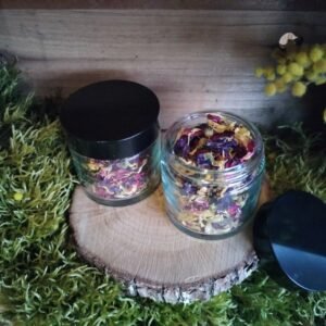 Mélange de fleurs sèches