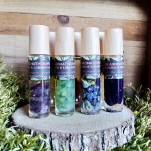 Les Roll on aux pierres de lithothérapie et huiles essentielles